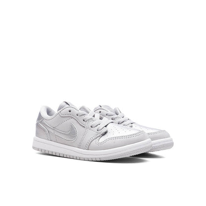 Air Jordan 1 Low OG 'Metallic Silver' (TD) - Neutral Grey/Metallic Silver/White