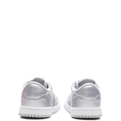 Air Jordan 1 Low OG 'Metallic Silver' (TD) - Neutral Grey/Metallic Silver/White