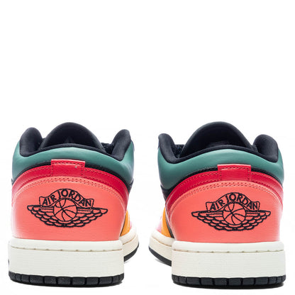 Women's Air Jordan 1 Low SE - Black/Fire Red/Taxi