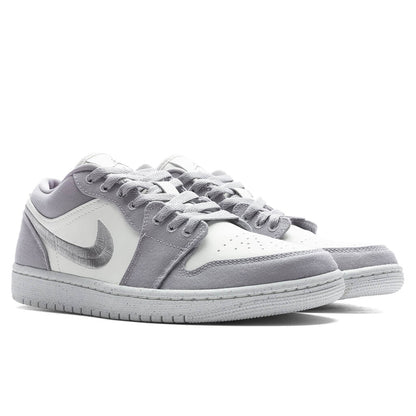 Women's Air Jordan 1 Low SE - Light Steel Grey/Sail/White