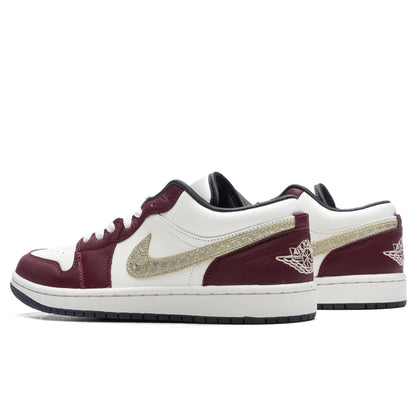 Women's Air Jordan 1 Low 'Chinese New Year' - Sail/Metallic Gold Grain/Dark Team Red