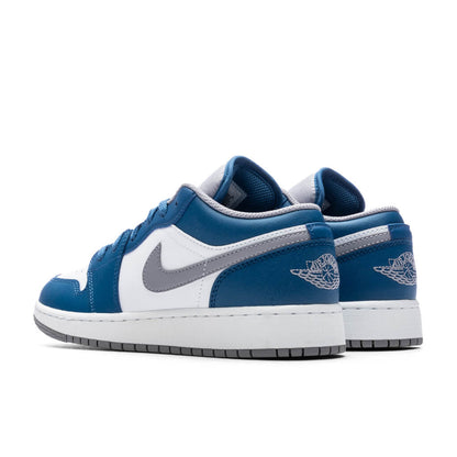 Air Jordan 1 Low (GS) - True Blue/Cement Grey/White