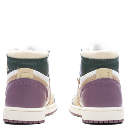 Women's Air Jordan 1 High MM - Galactic Jade/Desert/Sail