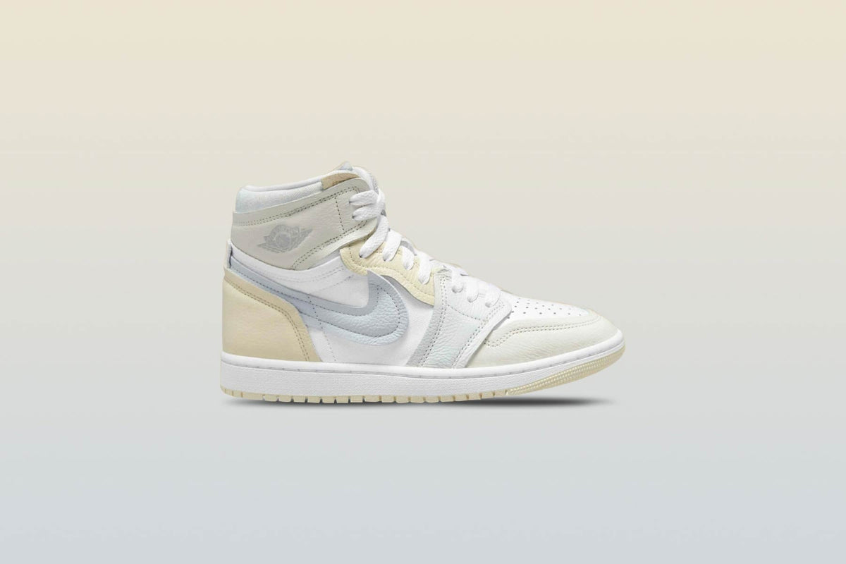 Women's Air Jordan 1 High MM - White/Pure Platinum/Sail