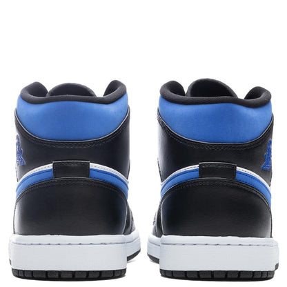 Air Jordan 1 Mid - White/Racer Blue/Black