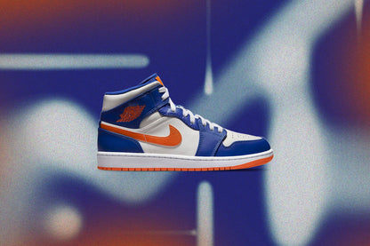 Air Jordan 1 Mid Wheaties - Game Royal/Rush Orange/Phantom