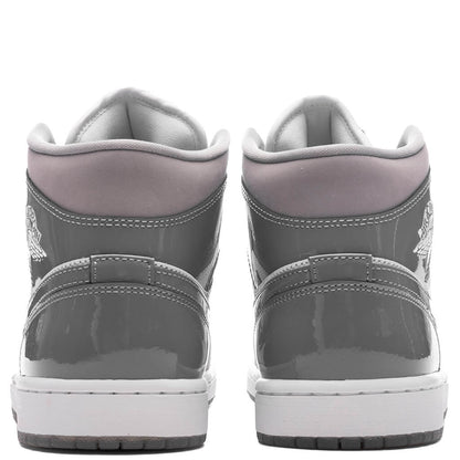 Air Jordan 1 Mid SE - White/Cool Grey/Medium Grey