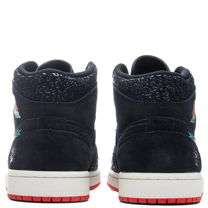 Air Jordan 1 Mid SE "Siempre Familia" - Black/Chile Red