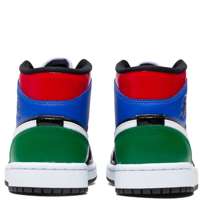 Women's Air Jordan 1 Mid SE - Black/University Red