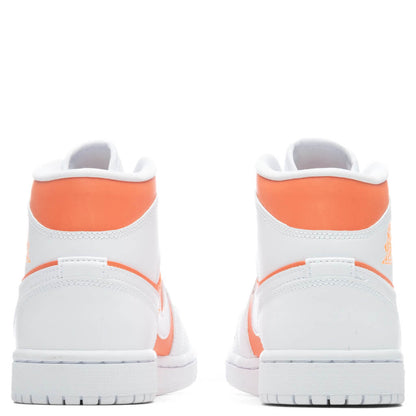 Women's Air Jordan 1 Mid SE - Bright Citrus/White