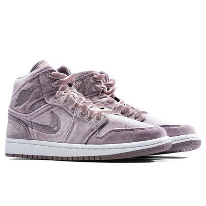 Women's Air Jordan 1 Mid SE - Purple Smoke/White