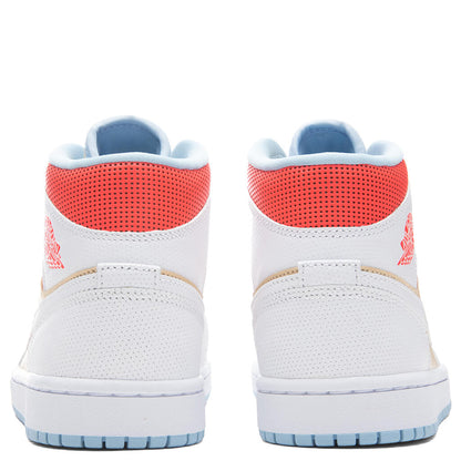 Women's Air Jordan 1 Mid SE - Sesame/White