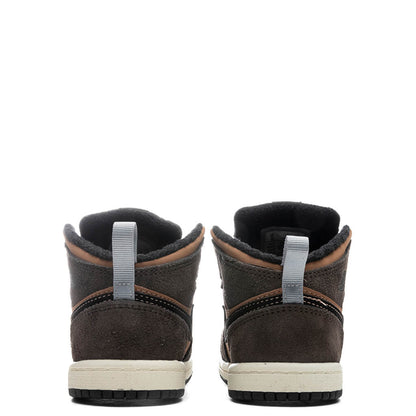 Air Jordan 1 Mid SE (TD) - Dark Chocolate/Crimson Bliss
