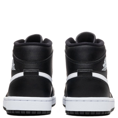 Women's Air Jordan 1 Mid - Black/White