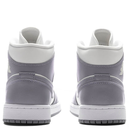 Women's Air Jordan 1 Mid - Sail/Stealth/White