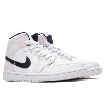 Women's Air Jordan 1 Mid - Light Violet/Black