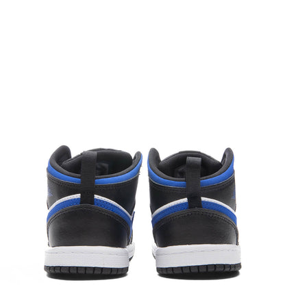 Air Jordan 1 Mid (TD) - White/Racer Blue