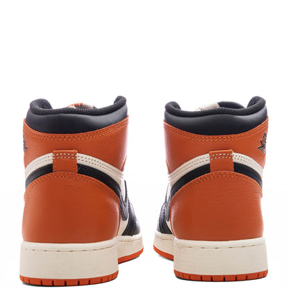 Air Jordan 1 Retro High OG 'Shattered Backboard' (GS) - Black/Sail/Starfish