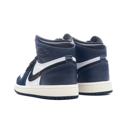 Air Jordan 1 Retro High OG (PS) - Midnight Navy/Black/White