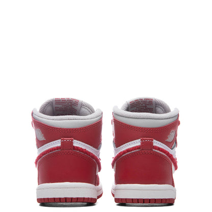 Air Jordan 1 Retro High OG (TD) - Light Iron Ore/Varsity Red/Sail
