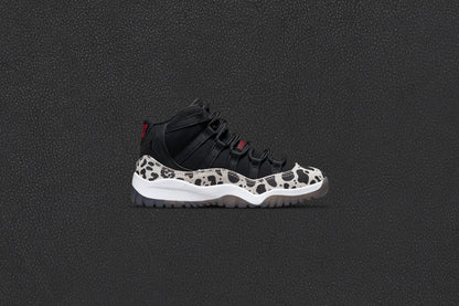 Air Jordan 11 Retro (PS) - Black/Gym Red/Sail