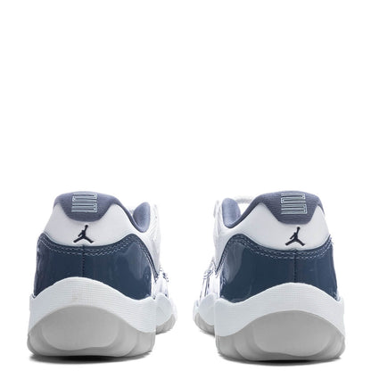 Air Jordan 11 Retro Low (GS) - White/Midnight Navy/Diffused Blue