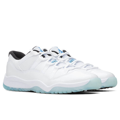Air Jordan 11 Retro Low (PS) - White/Legend Blue