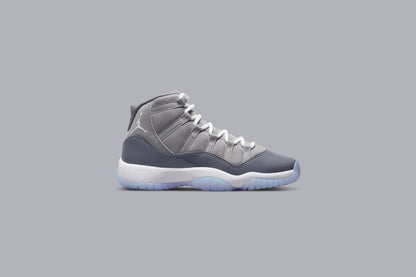 Air Jordan 11 Retro (GS) "Cool Grey" - Medium Grey/White