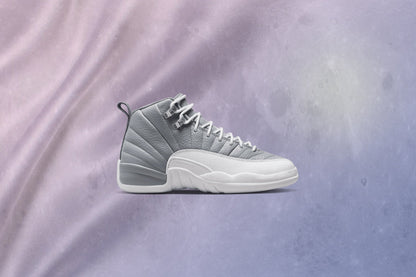 Air Jordan 12 Retro (GS) - Stealth/White/Cool Grey