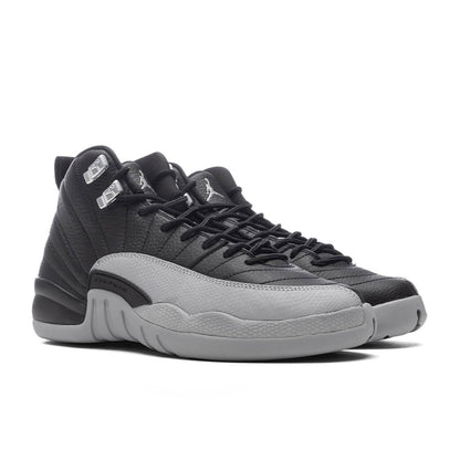 Air Jordan 12 Retro (GS) Barons - Black/Wolf Grey/White