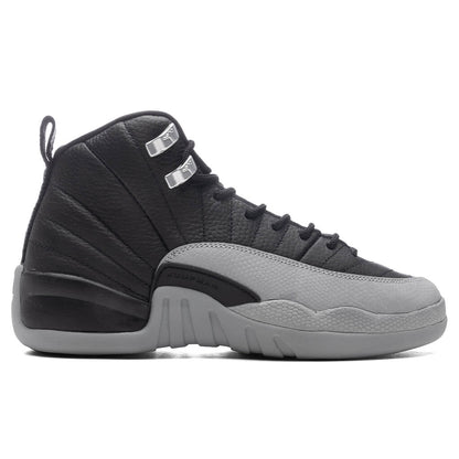 Air Jordan 12 Retro (GS) Barons - Black/Wolf Grey/White