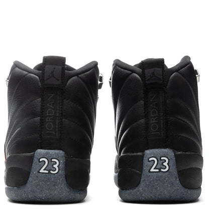 Air Jordan 12 Retro 'Utility' (GS) - Black/Bright Crimson