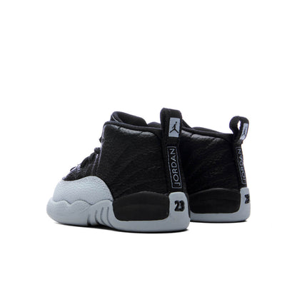 Air Jordan 12 Retro (TD) Barons - Black/Wolf Grey/White