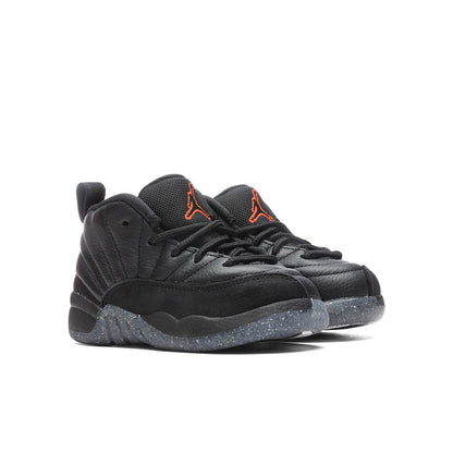 Air Jordan 12 Retro (TD) 'Utility' - Black/Bright Crimson