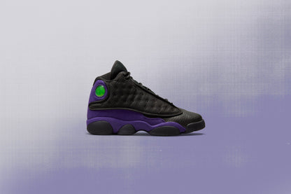 Air Jordan 13 Retro (GS) 'Court Purple' - Black/Court Purple/White