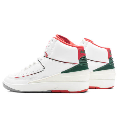 Air Jordan 2 Retro 'Italy' - White/Fire Red