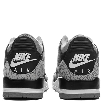 Air Jordan 3 Retro 'Black Cement' - Black/Fire Red/Cement Grey/Summit White