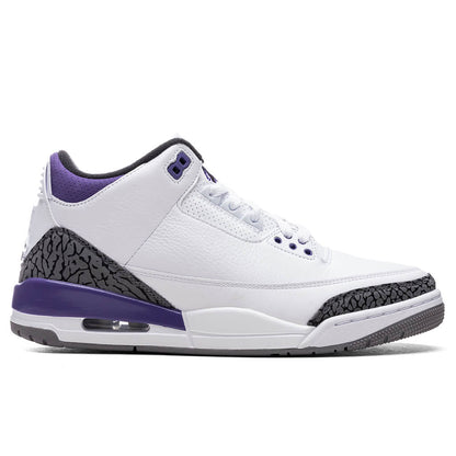 Air Jordan 3 Retro - White/Black/Dark Iris