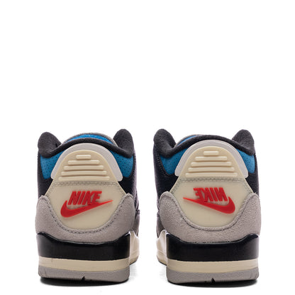 Air Jordan 3 Retro OG 'Rare Air' (PS) - Black/Chile Red/Neutral Grey