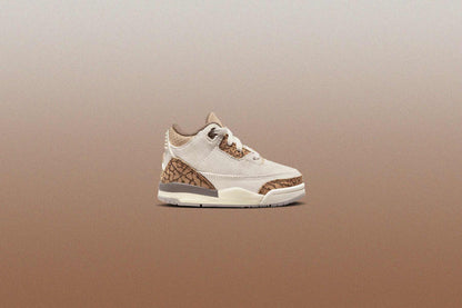 Air Jordan 3 Retro (TD) - Light Orewood Brown/Metallic Gold