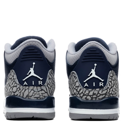 Air Jordan 3 Retro (GS) - Midnight Navy/Cement Grey