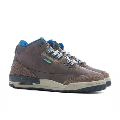 Air Jordan 3 Retro 'We Outside' (GS) - Olive Grey/Green Abyss/Khaki