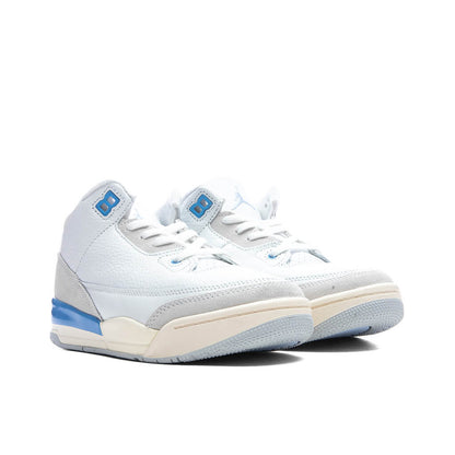 Air Jordan 3 Retro 'Lucky Shorts' (PS) - Summit White/Hydrogen Blue/Legend Blue