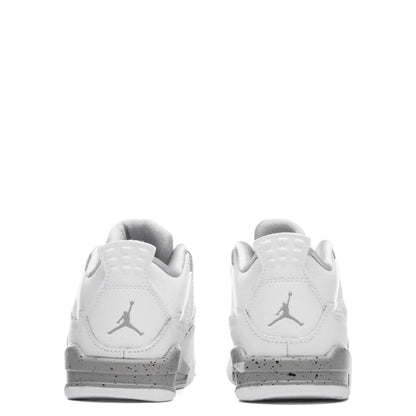 Air Jordan 4 Retro (TD) - White/Fire Red