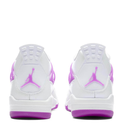 Jordan 4 Retro (GS) - White/Hyper Violet