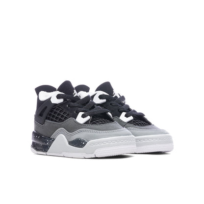 Air Jordan 4 Retro (TD) Fear - Black/White/Anthracite/Black