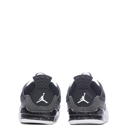 Air Jordan 4 Retro (TD) Fear - Black/White/Anthracite/Black