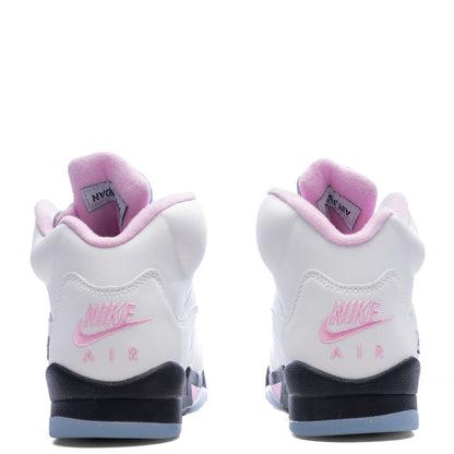 Air Jordan 5 Retro OG '35th Anniversary' (GS) - White/Black/Med Soft Pink/White