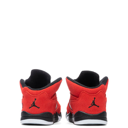 Air Jordan 5 Retro (TD) "Raging Bull" - Varsity Red/Black