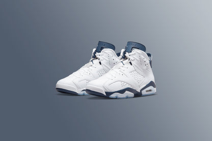 Air Jordan 6 Retro - White/Midnight Navy